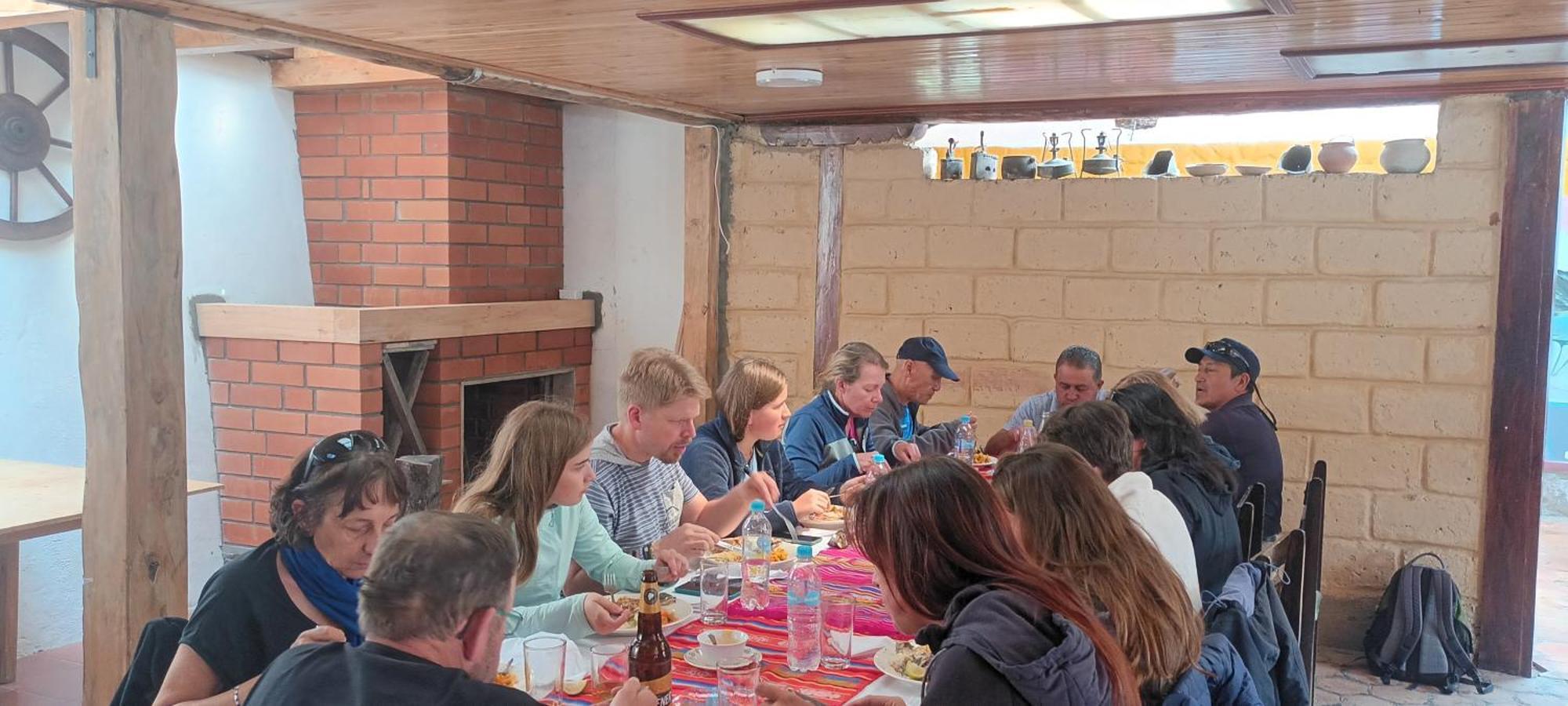 Hostal El Castillo Ingapirca Zewnętrze zdjęcie